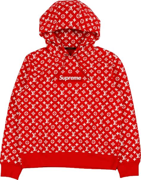 louis vuitton hoodie red|louis vuitton hooded sweatshirt.